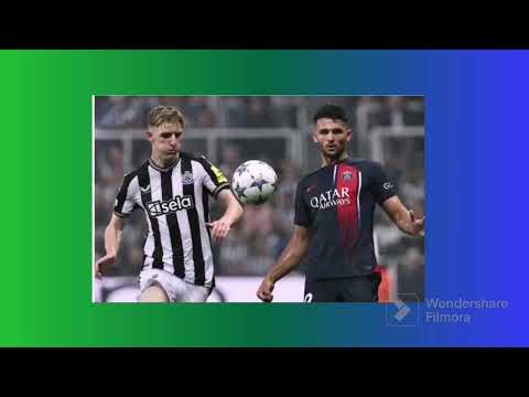 Remastered video of Newcastle utd vs PSG edited⚽👀