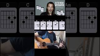Si tu veux m'essayer #florentpagny #guitarcover #tutorielguitare #guitar