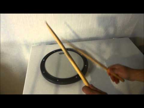 40 Drum Rudiment Lessons-Single Stroke Four