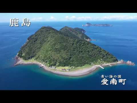 青い海の国 愛南町「鹿島」