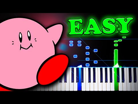 Green Greens (from Kirby's Dream Land) - Easy Piano Tutorial