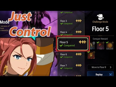 Epic Seven - Abyss Challenge Mode Floor 5 (3 star)