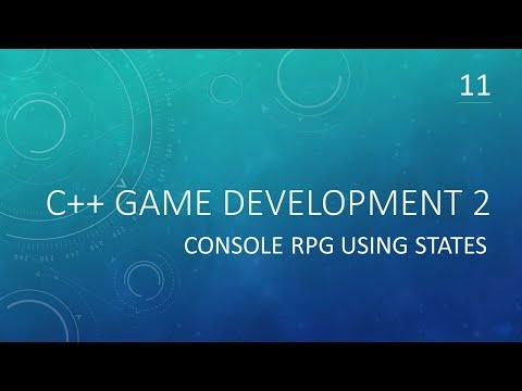 C Game Development 2 | State RPG 11 | Character Creator state and more