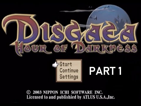 PS2 Longplay [015] Disgaea: Hour of Darkness (EU) (Part 1/2)
