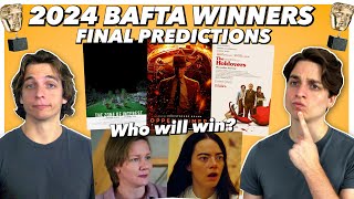 FINAL 2024 BAFTA Predictions!!