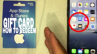 ✅  How To Redeem iTunes App Store Gift Card 🔴
