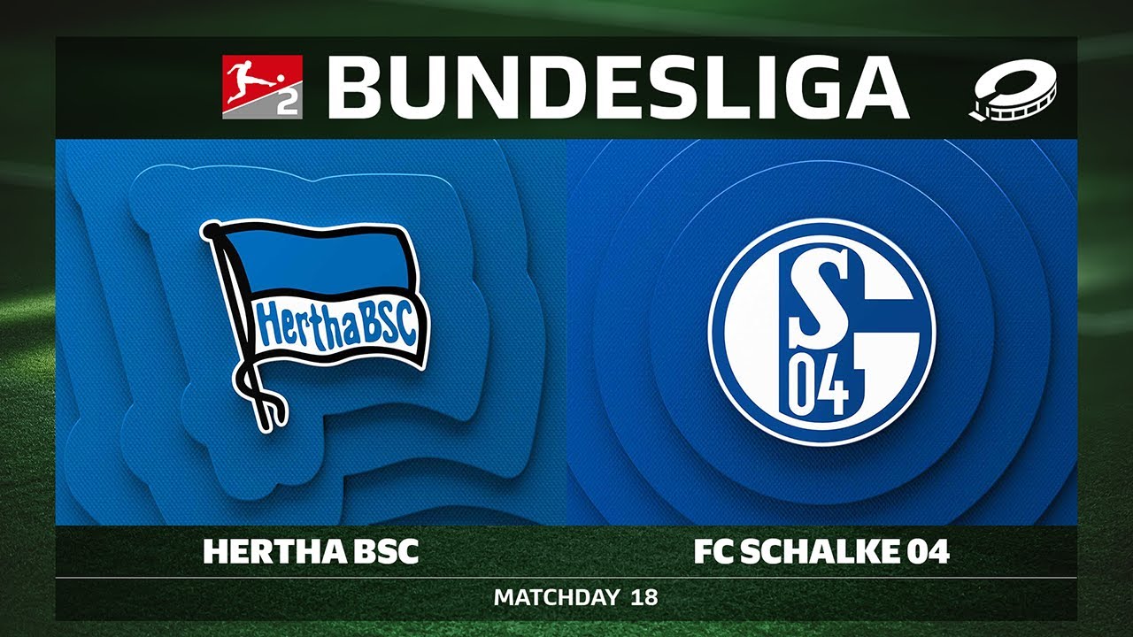Hertha BSC vs. FC Schalke 04 | Matchday 18 - Bundesliga 2 2025/26