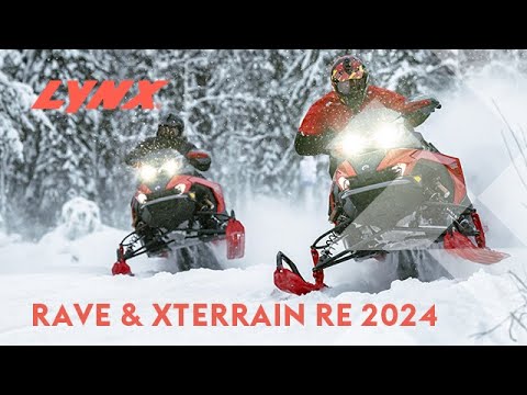 2024 Lynx Trail & Crossover Snowmobiles | Rave & Xterrain