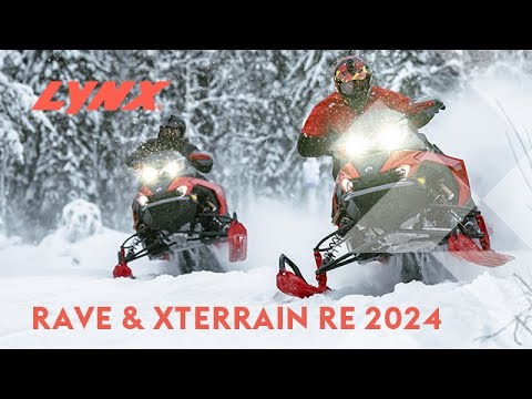 2024 LYNX Rave RE 850 E-TEC Ice Ripper XT 1.25 M.S. / E.S. in Hillman, Michigan - Video 1