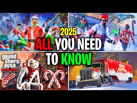 FULL GTA Online Christmas Event Guide 2025 (How to Unlock ALL Rewards)