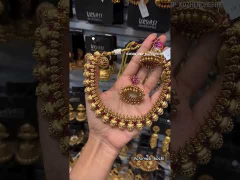 Beautiful collection at Urvasi, Kochi #trending #jewellery #shorts