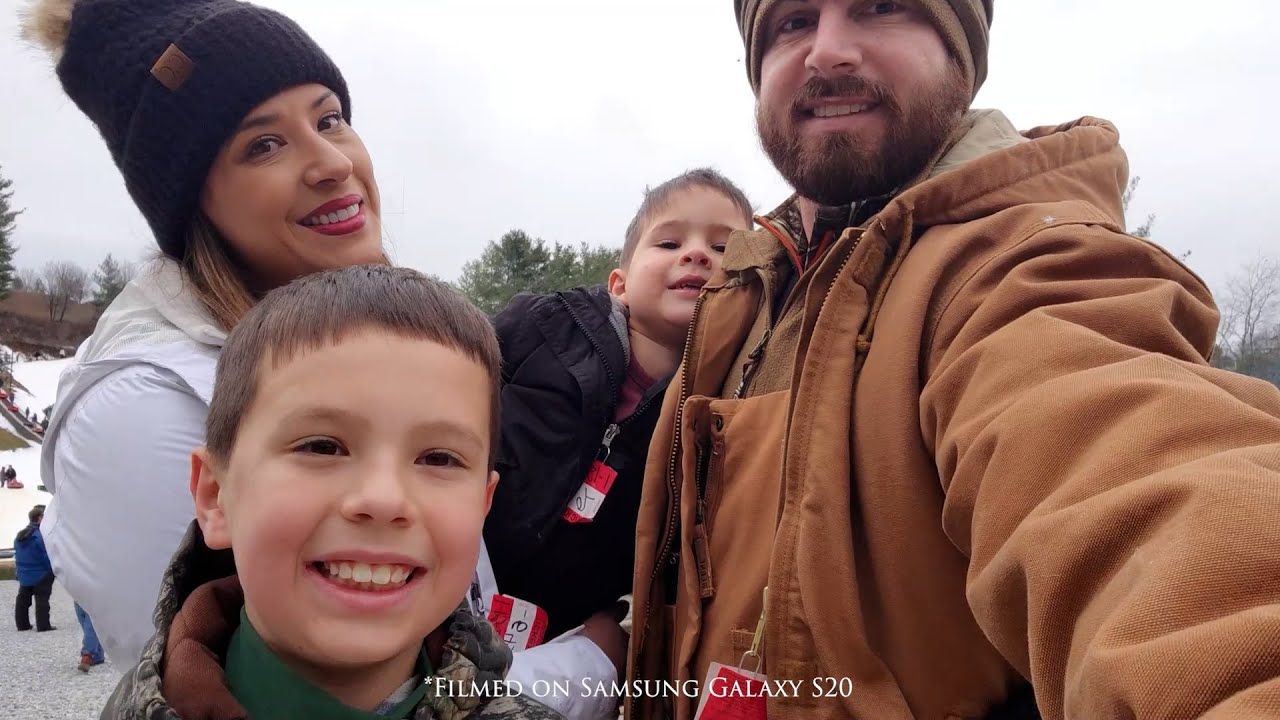 Grimes Family Snow Tubing in NC