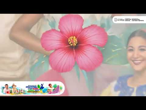 Prueba de talento de las candidatas al V Reinado de la Piña tradicional