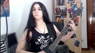 Cirith Ungol - Frost and Fire (short guitar cover)