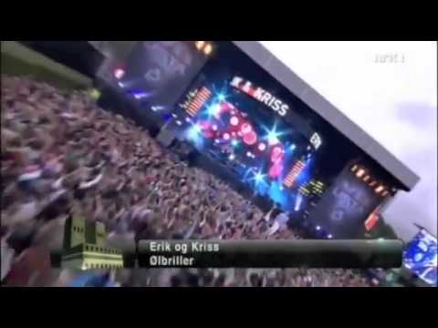 Erik og Kriss - VG Lista Rådhusplassen 2011 - Medley m/ BYZ - Oslo