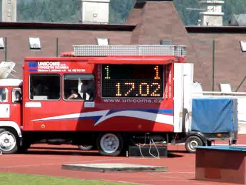 Nový rekord na 100m překážek na kraji v Jablonci n/Nisou