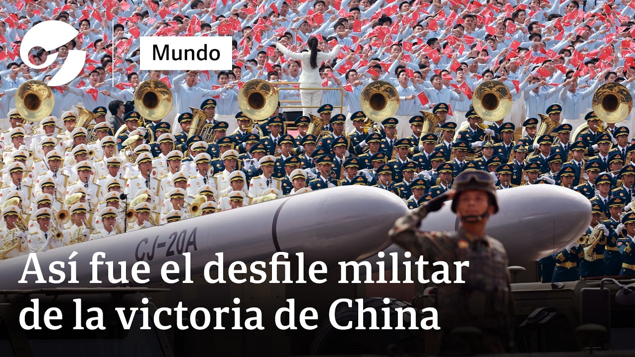El IMPRESIONANTE poderío militar de China en su DESFILE de la victoria ¿Un mensaje para sus rivales?