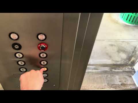 Slow Dover HIGHDraulic Elevator 4 @ City Administration Garage - Downtown Colorado Springs CO