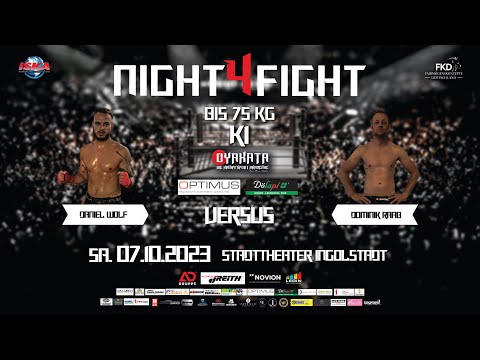 NIGHT4FIGHT 2023 - Wolf VS Raab