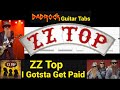 I Gotsta Get Paid - ZZ Top - Lead Guitar TABS Lesson