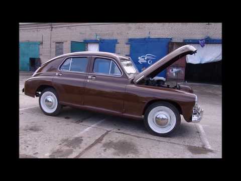 Restaurierung eines sowjetischen Klassikers dem GAZ M20 (Molotovets) Victory, als Fotoserie