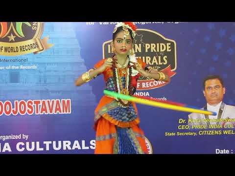 Tejasvi and Vishika Dance performance on Pournami Song at Pride India Culturals Nov 2019