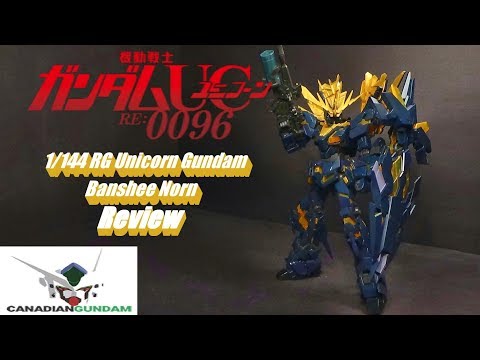 1/144 RG Unicorn Gundam Banshee Norn Review