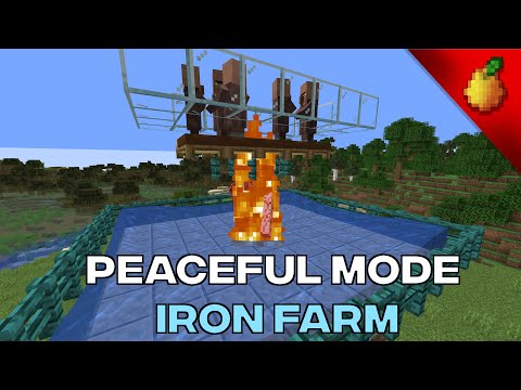 Peaceful Iron Farm: The Simplest Iron Farm