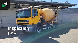DAF CF85.360 CF 8X4 9m3 Mixer Steelsuspension Big-Axle Manual Euro 4 concrete mixer truck | Image 4 - Machineryline