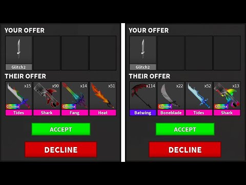What Do People Offer For Glitch2 Knife? (MM2)