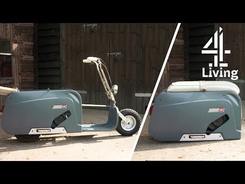 A Suitcase Transforms Into a Motorcycle! | Find It, Fix It, Drive It