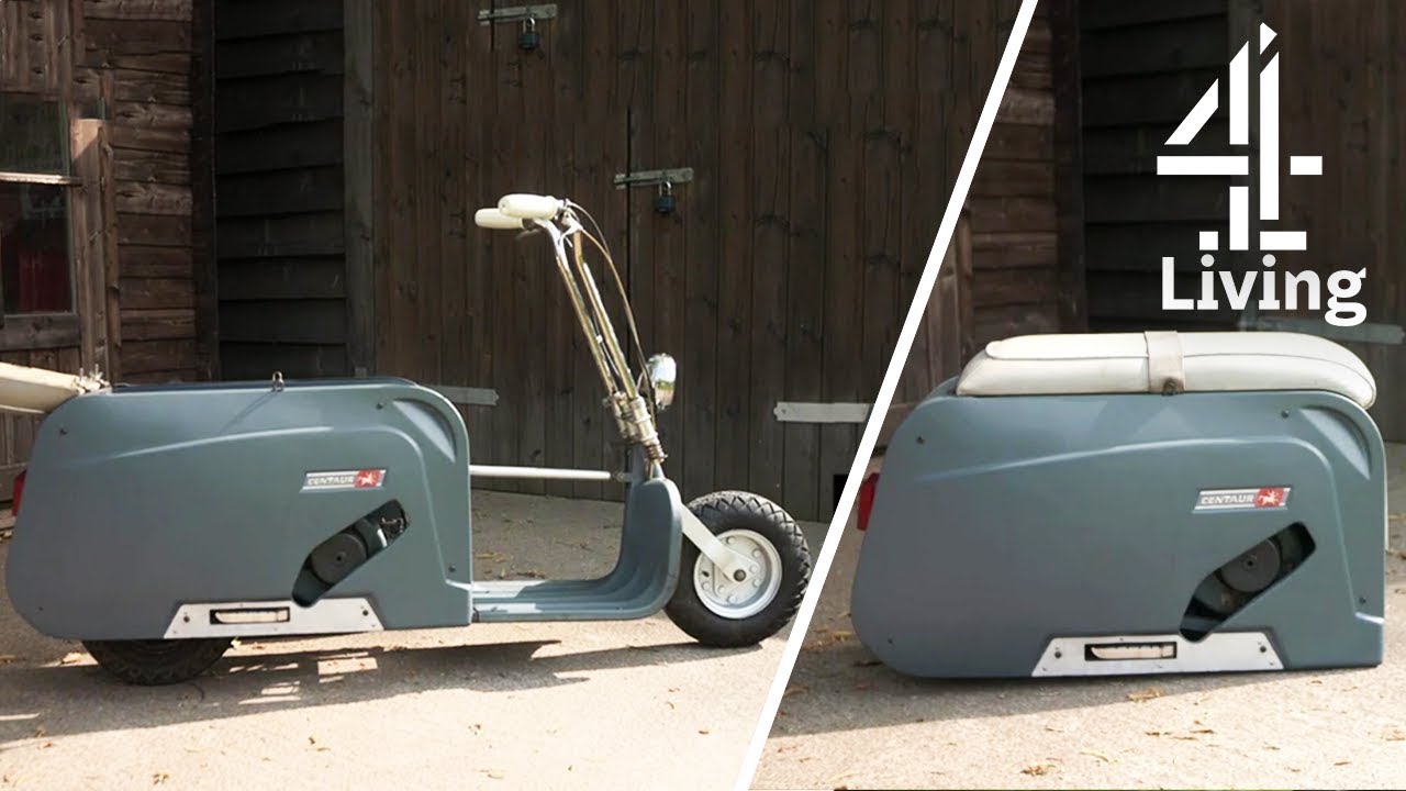 A Suitcase Transforms Into a Motorcycle! | Find It, Fix It, Drive It