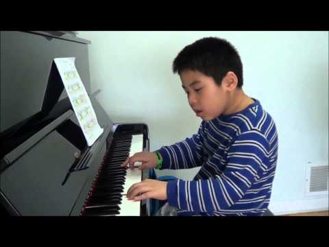 Gavotte In G Major - G.F. Handel - Pianist Minh Dang - 7yr old.