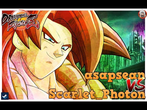 DBFZ asapsean vs Scarlet Photon - (Vegeta, KidBu, A21) vs (GogetaSS4, Gohan, Goku)