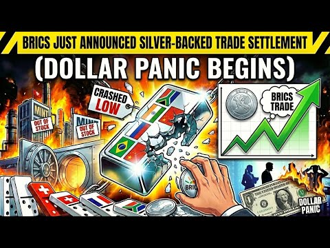 BRICS Just Announced Silver-Backed Trade Settlement (Dollar Panic Begins)