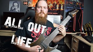 SlipKnot - All Out Life (Guitar Cover by FearOfTheDark)