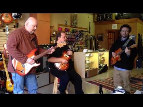 Jack Dent Guitar Crossroads Custom Model With Quilt Top image 26
