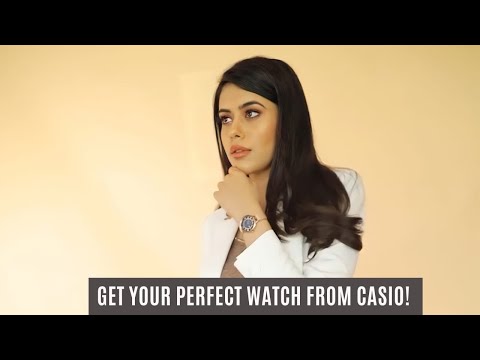 Siddhi Gupta Pulls Off Her Classy And Elegant Look With Casio!