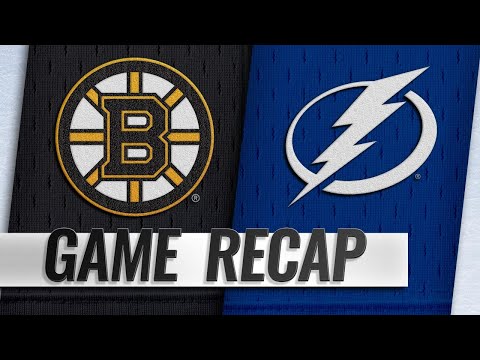 Lightning top Bruins, 3-2, for fifth straight win