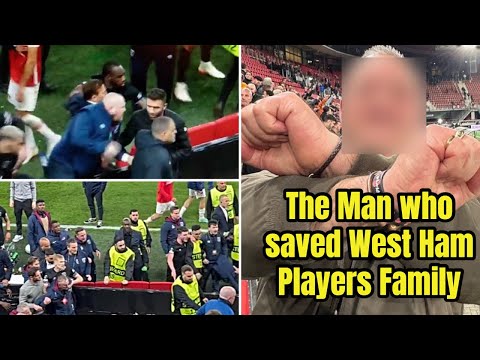 FULL FOOTAGE! West Ham Players Confront AZ Alkmaar Fans for their Family