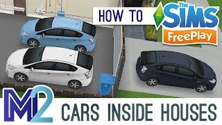 Sims FreePlay - Multiple Cars Inside Houses (Tutorial)