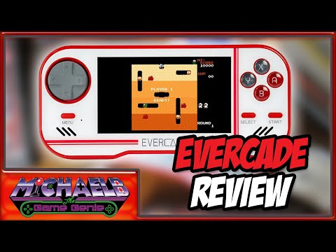 Evercade Portable Retro Gaming Console Review | MichaelBtheGameGenie