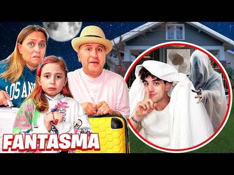 SCAPPIAMO DA CASA NOSTRA PERCHÉ UN FANTASMA CI SPIA ALLE 3 DI NOTTE! *SCHERZO DI CUGINO STEFANO*