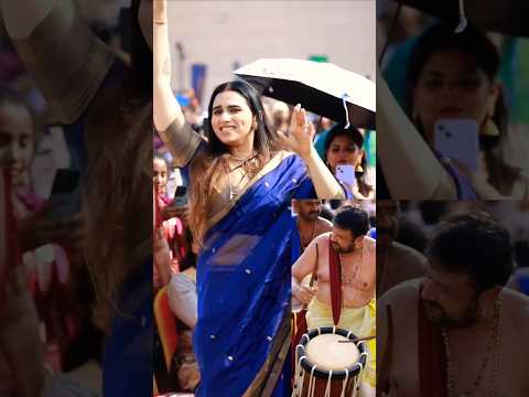 അച്ഛന്റെ ചെണ്ടമേളം കേട്ട് ചക്കിയുടെ സന്തോഷം കണ്ടോ! #malavikajayaram #parvathyjayaram #jayaram