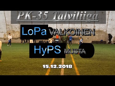 LoPa valkoinen vs HYPS Musta