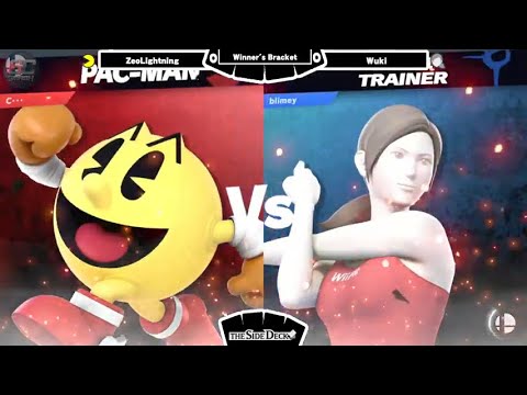 The Side Deck Smash #67 - ZeoLightning (PAC-MAN) VS Wuki (Wii Fit Trainer) - SSBU Winners