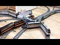 HUGE LEGO Train Crash With Custom TGV 10233 Horizon Express And 4558 Metroliner