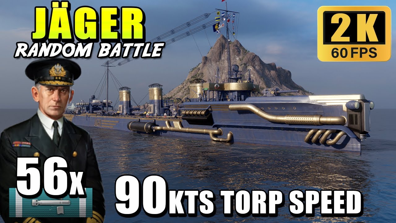 Jäger - 40 sec torpedo reload with 56 torpedo hits