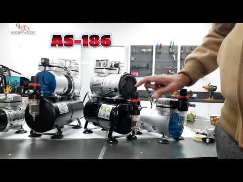 AS-186 Elephant Airbrush Single Cylinder Air Compressor