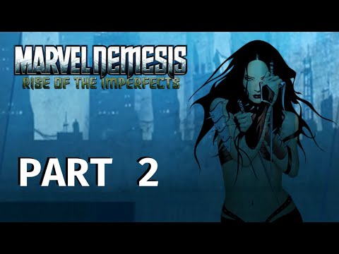 Napalm Plays: Marvel Nemesis: Rise of the Imperfects (PS2) - PART 2 - Elektra